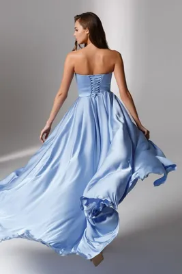 Короткое пышное платье Лолита, Голубое - описание, цена, фото. | Купить  вечернее платье в Москве.