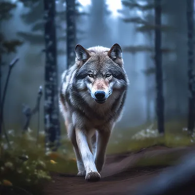 Горный волк - картинки и фото poknok.art