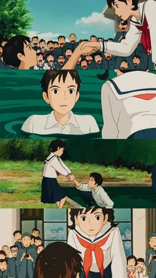 Аниме студия ghibli - From Up On Poppy Hill (2011) - Горо Миядзаки | Иллюстраси картун, Анимаси, Картун