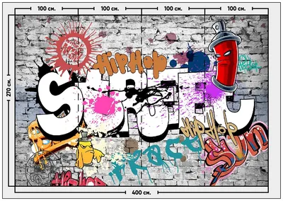 Граффити в квартире — смело, ярко, эпатажно | Блог о дизайне интерьера  OneAndHome