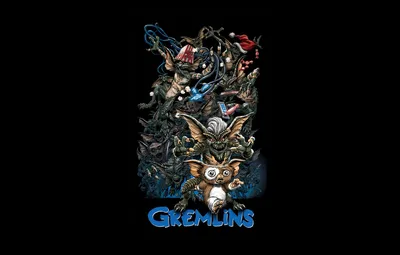 Обои монстры, твари, зубастые, Gremlins, Гремлины, проказники, Mogwai,  Могвай, Гизмо, Gizmo картинки на рабочий стол, раздел фильмы - скачать