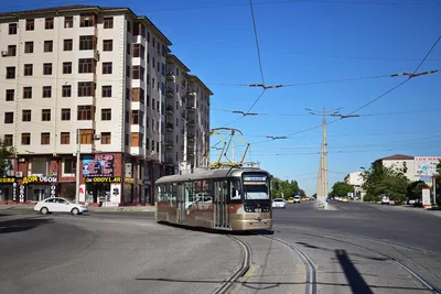 Самарканд, Vario LF.S № 1019 — Фото — Городской электротранспорт