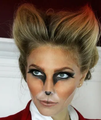 Halloween hair, Fox makeup, Fox halloween