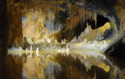 Обои Германия, пещера, грот, Тюрингия, Saalfeld Fairy Grottoes картинки на  рабочий стол, раздел природа - скачать