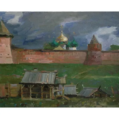 Купить картину Гроза в Москве от художника Макаров Антон