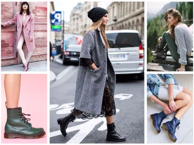 С чем носить грубые ботинки зимой: 5 модных вариантов — BurdaStyle.ru