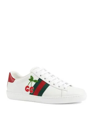 GUCCI Screener embellished canvas and leather sneakers | Sneaker outfits  women, Gucci shoes women, Gucci sneakers outfit