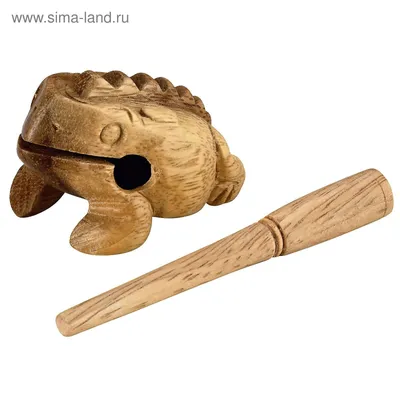 Гуиро-лягушка Nino Percussion NINO517 деревянный, мини (2768241) - Купить  по цене от 1 591.00 руб. | Интернет магазин SIMA-LAND.RU