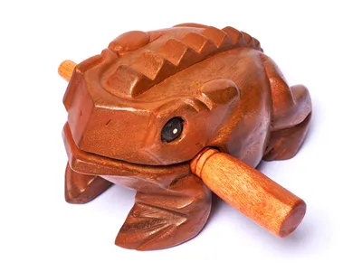 Купить Лягушка Гуиро деревянная денежная жаба длина 19см, цена 1450 грн —  Prom.ua (ID#1416298614)
