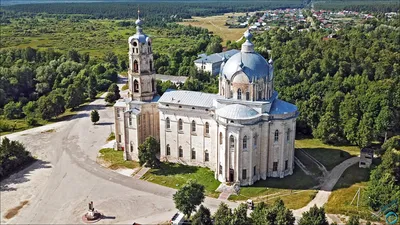 Храм в г.Гусь-Железный - Фото с высоты птичьего полета, съемка с  квадрокоптера - PilotHub