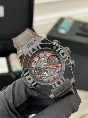 Карбон с эффектом металла в браслете. Оцените новинку Hublot с открытым  механизмом | Блог о Часах | PandaTells.com | Дзен