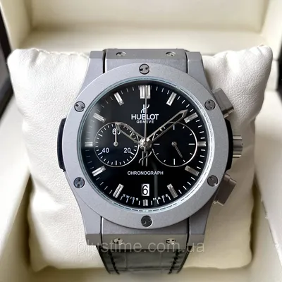 Мужские часы Hublot Classic Fusion Chronograph Black Mat ААА кварцевый  хронограф на кожаном ремешке (ID#2026421331), цена: 7060 ₴, купить на  Prom.ua