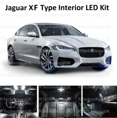 PREMIUM for JAGUAR XF XFR 2008-2015 LED INTERIOR WHITE UPGRADE KIT SET  XENON | eBay