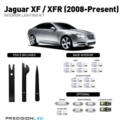 Chrome Delete Vinyl Wrap for the 2008-2015 Jaguar XF | eBay