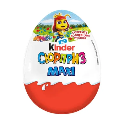 Шоколадное яйцо Kinder Surprise maxi, 100 г - отзывы покупателей на  маркетплейсе Мегамаркет | Артикул: 100025301590