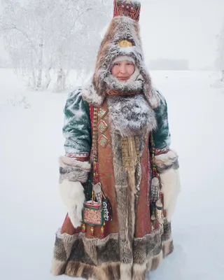 Национальный якутский костюм, сценический женский костюм якутки, чукчи,  шамана - купить за 18000 руб: недорогие чукчи, Якуты, Эскимосы в СПб