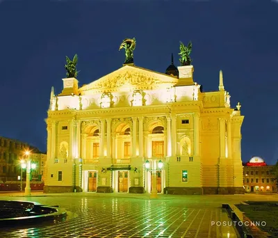 Центр Напроти Оперный театр 3 к.квартира Посуточно Львов (44198), Леси  Украинки улица - Posutochno