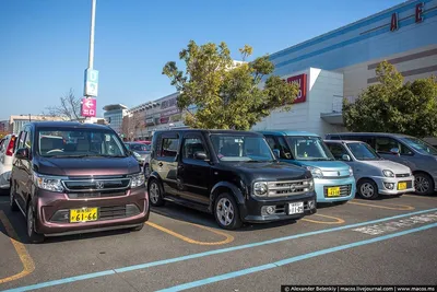 На каких машинах ездят Японцы? Типичное авто в Японии выглядит как  холодильник на колесах
