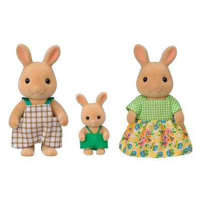 Купить Набор Sylvanian Families (Сильвания фэмили) Семья Шоколадных Кроликов  4150 в Минске в интернет-магазине | BabyTut