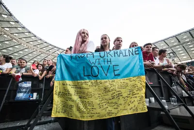Imagine Dragons в Киеве: флаг Украины, скандал, полный sold-out - читайте  на pre-party.com.ua