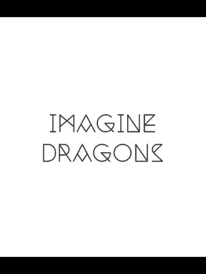 Imagine dragons | Imagine dragons, Band logos, Imagine