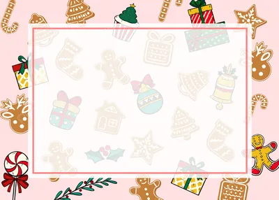 Рождественские пряники подарок плитка фон, рождество, имбирный пряник,  Подарок фон картинки и Фото для бесплатной загрузки