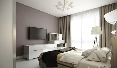 2023 СПАЛЬНИ фото приглушенный интерьер современной спальни, Киев, Студия  дизайна интерьера ANNGLI