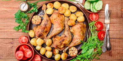Жареная курица - интересные и вкусные рецепты