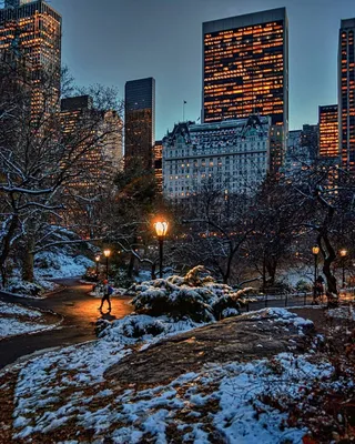 Зимний нью йорк - фото и картинки: 65 штук