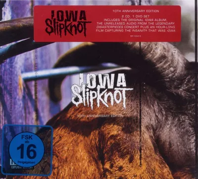 Slipknot: Iowa (10th Anniversary Deluxe Edition) (2CD + DVD) (2 CDs und 1  DVD) – jpc