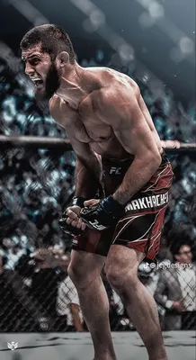 Ислам Махачев поб. Чарльз Оливейра на UFC 280: лучшие фотографии