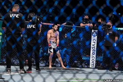 Фото UFC 267: Ислам Махачев поб. Дэн Хукер