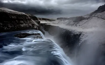 Красивые картинки, обои и фотографии в высоком качестве: Водопад Галлфосс,  Исландия \\ Gallfoss waterfall, Iceland