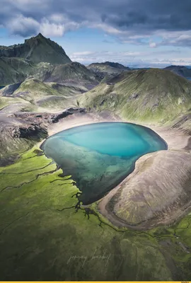 исландия :: страны :: озеро :: горы :: фото / смешные картинки и другие  приколы: комиксы, гиф анимация, видео, лучший интеллектуальный юмор.