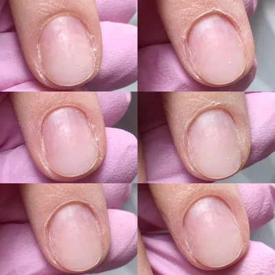 Ногти после аппаратного маникюра - 70 фото