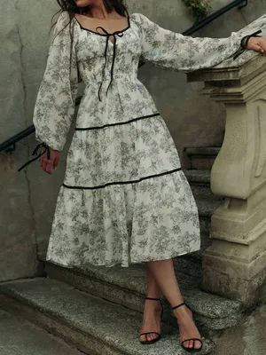 Платье с бахромой \"Bellagio\" из итальянской шерсти | Mavelty