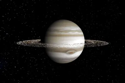 Астрономы объяснили отсутствие колец у Юпитера — Naked Science