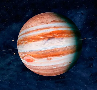Великое путешествие Юпитера: как планета-гигант заняла свое место в  Солнечной системе | Звездный каталог