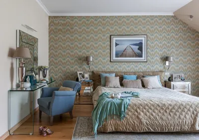 6 готовых решений для отделки стен спальни в пастельных тонах (и варианты  декора интерьера) | SALON-interior | Дзен