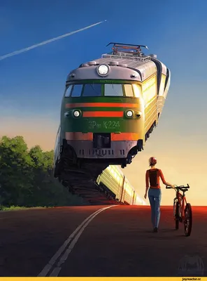 красивые картинки :: поезд :: art (арт) / картинки, гифки, прикольные  комиксы, интересные статьи по теме.