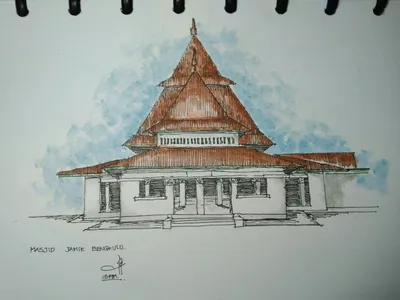 Masjid Jamik, Bengkulu-Indonesia.