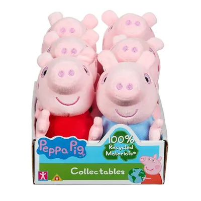 Мягкая игрушка CHARACTER PEPPA PIG Эко ассорти, 15 см цена | hansapost.ee