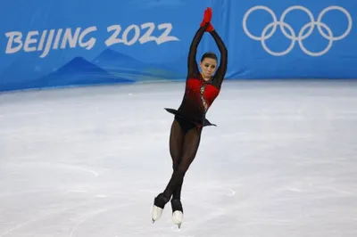 Валиева стала первой фигуристкой, исполнившей четверной прыжок на ОИ |  Олимпиада | Спорт | Аргументы и Факты