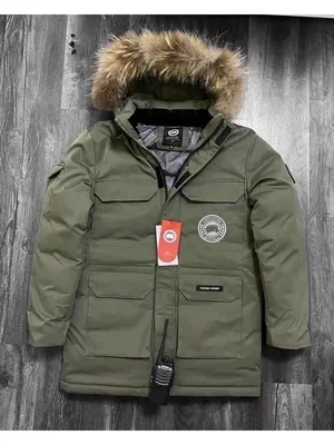 Куртка-пуховик Canada Goose мужская с меховой окантовкой на капюшоне  (ID#1146413), цена: 4600 ₴, купить на Prom.ua