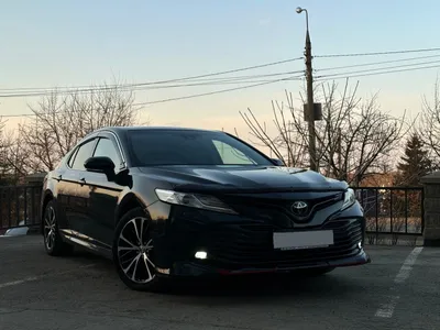 Аренда Toyota Camry v70 Черный в Иркутске без водителя