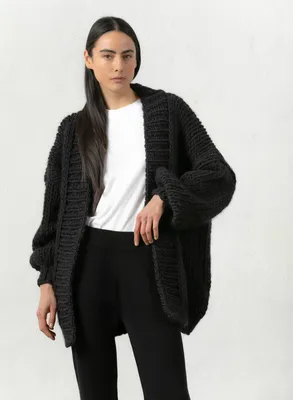 cardigan no16 black – babaà