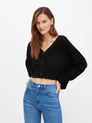 Tamara Cardigan - Black | DÔEN