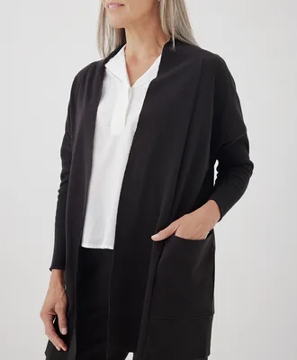 RIPPED STRUCTURED CARDIGAN - Black | ZARA United States