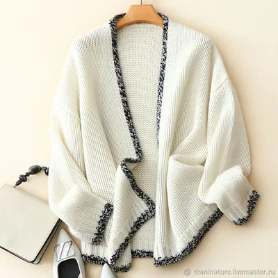 Chanel 2019 Cardigan White Cotton ref.140958 - Joli Closet