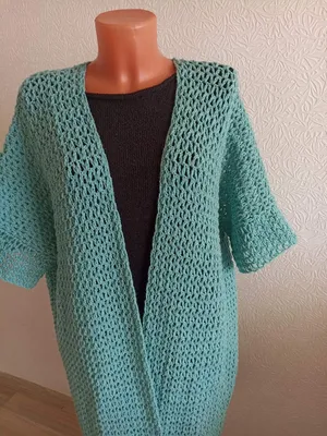 Детский кардиган крючком Lace cardigan - Вяжи.ру